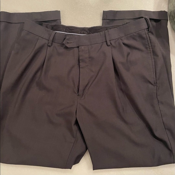 Haggar Mens Dress slack with Expandable Waist - Picture 1 of 2